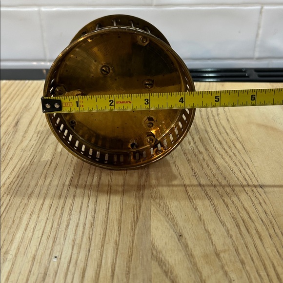 Vintage Brass Birdcage with Key - Picture 8 of 8